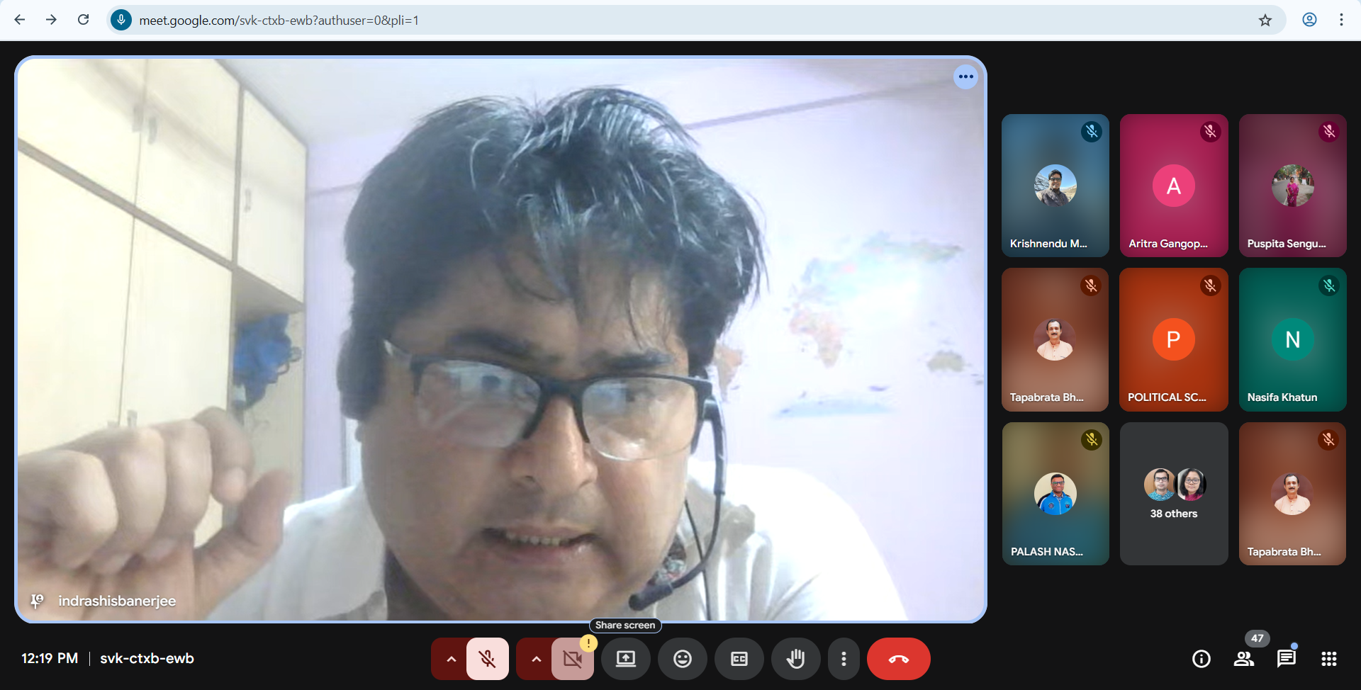 Webinar on Career in Civil Services organized by Department of Political Science in collaboration with Career and Placement Cell